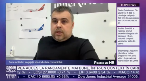 VIDEO Pastila de HR - George Nisioiu, CEO Innerpride: E foarte ușor acum să generezi venituri din freelancing comparabile cu un salariu, în jumătate din timpul unui loc de muncă