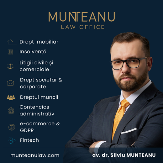 Precedent important: Munteanu Law Office obține soluții definitive favorabile promitenților-cumpărători în dosare majore de insolvență ale unor dezvoltatori imobiliari