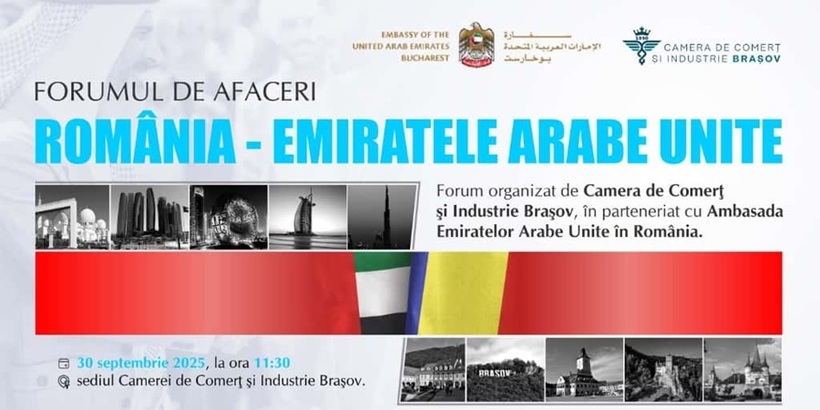 Romania – United Arab Emirates Business Forum, a concrete step towards new economic partnerships