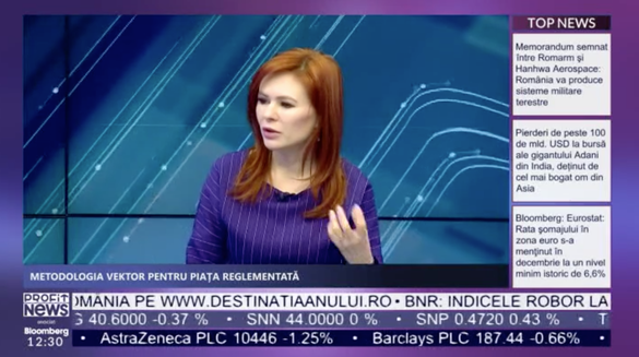 PROFIT NEWS TV Daniela Șerban, președinte ARIR, despre indicatorul Vektor: Anul acesta accentul se va pune pe raportarea rezultatelor financiare și calitatea acestora / Adrian Tănase, BVB: Piața noastră are potențial