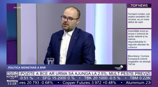 PROFIT NEWS TV Cristian Popa, BNR: Ce vedem acum este un șoc pe partea ofertei. Este foarte dificil pentru băncile centrale să atace genul acesta de problemă