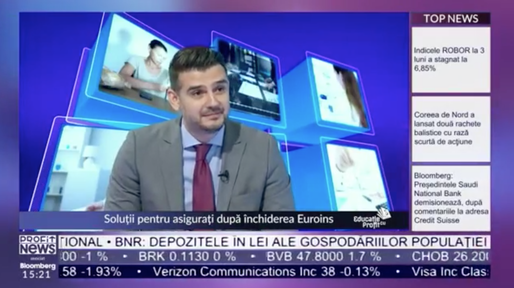 VIDEO PROFIT NEWS TV Educație cu Profit –Vlad Nicolăescu, ASF: Polițele Euroins mai sunt valabile 90 de zile din momentul în care se pronunță hotărârea de deschidere a procedurii de faliment. Ce pot face cei cu polițe Euroins