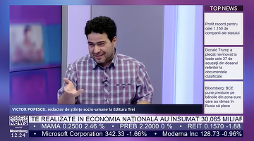 PROFIT NEWS TV Educație cu Profit - Victor Popescu, redactor de științe socio-umane la Editura Trei: Lumea mai degrabă citește decât să meargă la teatru sau la cinema. Se schimbă obișnuințele
