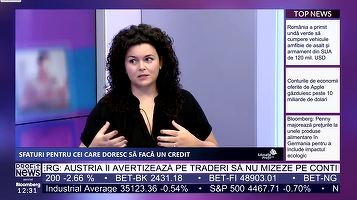 PROFIT NEWS TV Educație cu Profit - Iulia Rusu, ING Bank: Când mediul este incert, clienții preferă ratele fixe. Cererea mare de credit s-a mai domolit, românii economisesc mai mult
