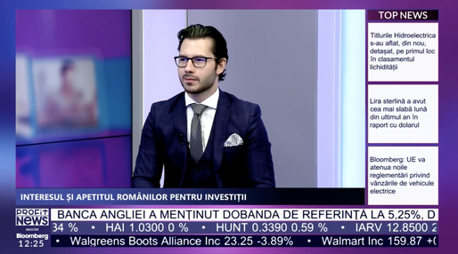 PROFIT NEWS TV Educație cu Profit – Răzvan Topa, Senior Strategist & Partnership Manager XTB România: Românul are în general apetit pentru investițiile pe termen lung