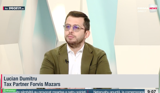 VIDEO Profit.ro TV Educație cu Profit - Lucian Dumitru, Tax Partner Forvis Mazars: Digitalizarea ANAF a început cu lucruri de bun simț, precum adrese de e-mail oficiale. Din 8 puncte problemă, 6 sunt incorect evocate de ANAF