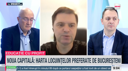 VIDEO Profit.ro TV Educație cu Profit - Bogdan Bălașa, HILS Development: Mulți români au ales să-și plaseze capitalul economisit în investiții imobiliare pentru că au reprezentat un mijloc de protecție / Daniel Crainic, imobiliare.ro: Randamentele se vor 