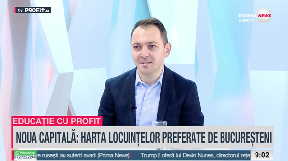 VIDEO Profit.ro TV Educație cu Profit - Bogdan Bălașa, HILS Development: Mulți români au ales să-și plaseze capitalul economisit în investiții imobiliare pentru că au reprezentat un mijloc de protecție / Daniel Crainic, imobiliare.ro: Randamentele se vor îmbunătăți în viitor, chiriile vor crește în viitor