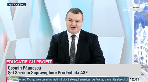 VIDEO Profit.ro TV Educație cu Profit – Cosmin Păunescu, ASF: Titlurile de stat sunt un concurent serios atât pentru finanțarea prin obligațiuni, cât și pentru finanțarea prin acțiuni. E greu să privești pe termen lung