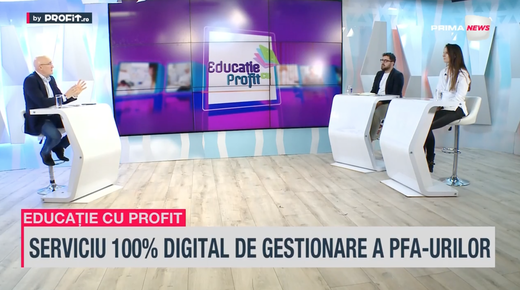 VIDEO Profit.ro TV Educație cu Profit – Alexandru Anghel, co-fondator SOLO: Există un trend puternic către economia freelancerilor / Ana Păun, product manager SOLO: Ne așteptăm la cel puțin 25 milioane euro colectate de la clienți spre bugetul de stat