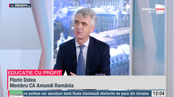 VIDEO Profit.ro TV Educație cu Profit - Mihai Constantinescu, Head of Sales Amundi România: Deciziile emoționale nu fac bine portofoliului, ci acționează împotriva ta ca investitor / Florin Dolea, Membru CA Amundi România: Cea mai bună abordare este investiția pe termen lung