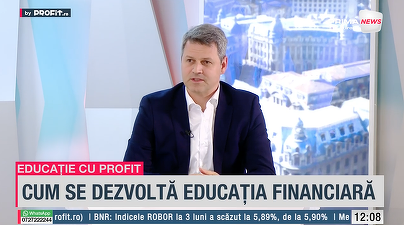 VIDEO Profit.ro TV Educație cu Profit - Șerban Florea, consultant de investiții Selective Capital: 10 ani este perioada propice pentru a reuși să te situezi pe acea medie a curbei de randament. Nu avem cum să nimerim nici minimul, nici maximum, decât ocaz