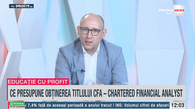 VIDEO Profit.ro TV Educație cu Profit – Cosmin Mizof, Investment Manager: Cea mai frecventă greșeală financiară a românilor este că pornesc de la consum și abia apoi economisesc. Noile generații au o mentalitate diferită față de vechile generații 