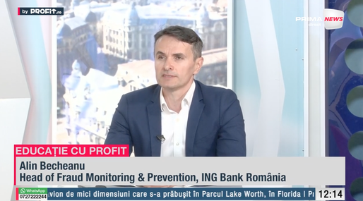 VIDEO Profit.ro TV Educație cu Profit – Alin Becheanu, Directorul Direcției de Monitorizare și Prevenție Fraude ING Bank: Dacă e prea frumos ca să fie adevărat, cel mai probabil nu este. Cel mai important lucru este să ne punem întrebarea „de ce”