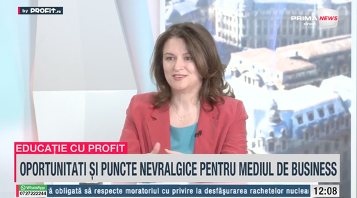 VIDEO Profit.ro TV Educație cu Profit – Ioana Arsenie, strateg financiar, despre noile măsuri fiscale: Dacă nu se făcea, era accident vascular, adică mai departe STOP