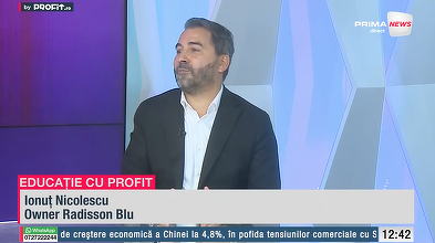 Bucureștiul nu suportă un hotel de 600-800 de euro pe noapte. VIDEO Profit.ro TV Educație cu Profit – Ionuț Nicolescu, fondator Grand Development: În orice ține de real estate, produsul e singura problemă. Ne uităm la două locații pentru extindere