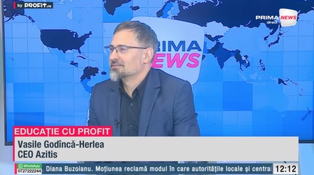 Platformă care digitalizează piața activelor în "distres”. Vasile Godîncă-Herlea, CEO Azitis: Am listat active de 112 milioane euro și am vândut peste 30 milioane euro în 70 de zile. Mergem spre o dezvoltare regională - Profit.ro TV Educație cu Profit