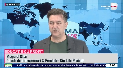VIDEO Coaching-ul este science. Mugurel Stan, coach de antreprenori: Nu îți iei un coach ca să te învețe business. El te restructurează fundamental - Profit.ro TV Educație cu Profit