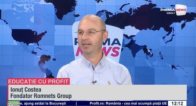 Fabrică extinsă în România. Ionuț Costea, fondator Romnets Group: Suntem în proces de extindere. Construim o hală nouă cu spațiu de producție, depozitare și birouri. Vom deschide și o academie - Profit.ro Live TV Educație cu Profit 