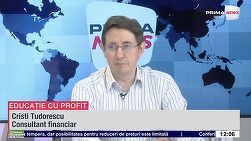 VIDEO Primele semne de stabilizare în economie. Cristi Tudorescu, consultant financiar: Nu trebuie să ne închidem buzunarele. Din mers se mai pot ajusta niște lucruri  - Profit.ro Live TV Educație cu Profit