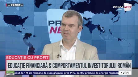 VIDEO Circa 300.000 de investitori la BVB. Răzvan Pașol, CEO Patria Asset Management: Dacă ne-am fi documentat, n-am fi ratat un câștig de 50-60% în ultimul an - Profit.ro Live TV Educație cu Profit
