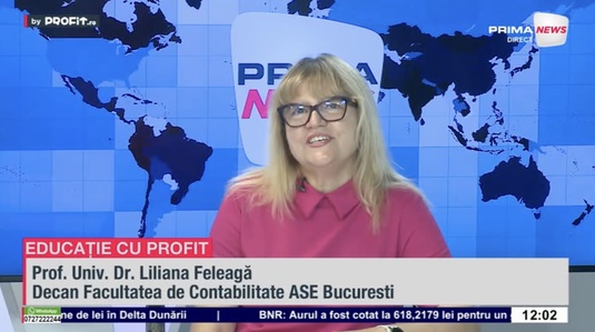 VIDEO Reputația în acest domeniu se câștigă greu, dar se pierde foarte ușor. Prof. Univ. Dr. Liliana Feleagă, ASE: În echipa unui manager de succes se află întotdeauna un contabil foarte bine pregătit - Profit.ro Live TV Educație cu Profit
