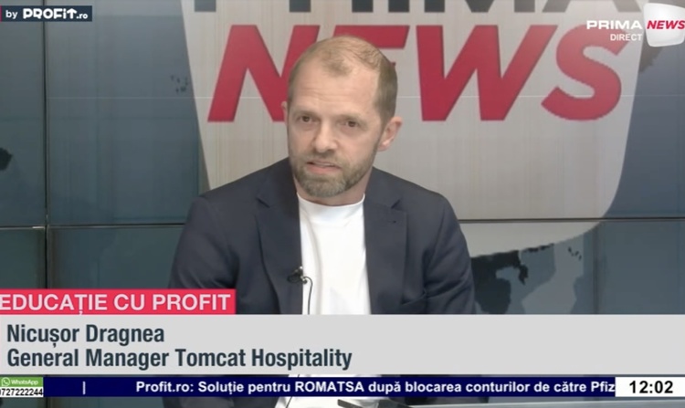 VIDEO Cel mai mare food hall din România. Nicușor Dragnea, Tomcat Hospitality: În ospitalitate nu este despre doar de a pune o farfurie în fața unui client / Michelle Gheorghe, Tomcat Hospitality: România nu este poziționată pe harta culinară a Europei - Profit.ro Live TV Educație cu Profit