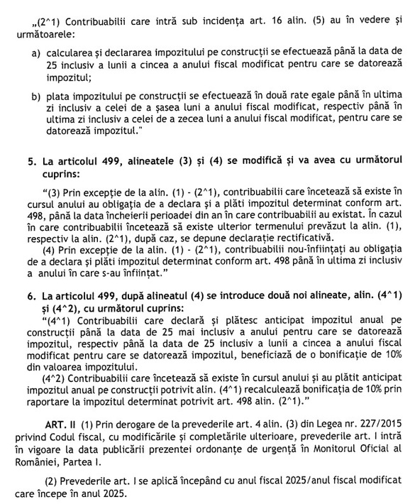 ULTIMA ORĂ Facilitate de la Guvern - Firmele care vor plăti anticipat taxa pe stâlp primesc bonificație 