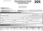 ANAF introduce o nouă categorie în formularul 205