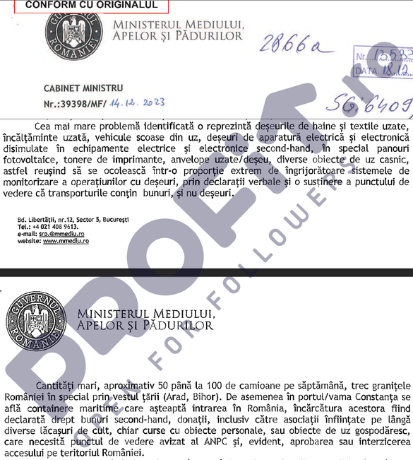 ANUNȚ Reguli dure introduse pentru hainele, mobila, echipamentele uzate. Vor fi noi reguli și pentru anvelopele uzate, dar și pentru mașinile second-hand