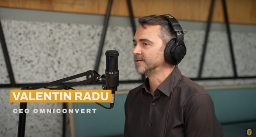 VIDEO Pe Cont Propriu - Valentin Radu, CEO OmniConvert: Antreprenoriatul e, de fapt, un dans cu propria ta creație, iar creația te oglindește pe tine. Am dat prea multe șanse