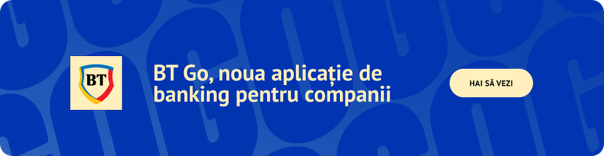Soluții integrate în aplicația BT Go pentru banking mai simplu și business mai sigur