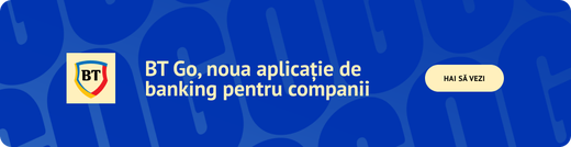 Soluții integrate în aplicația BT Go pentru banking mai simplu și business mai sigur