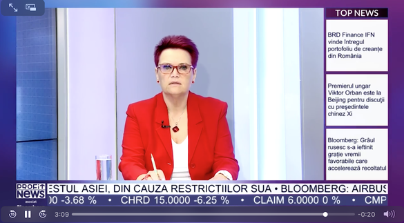 VIDEO PROFIT NEWS TV Academia de Guvernanță – Mihai Precup, AMEPIP: Provizoratele reprezintă o boală la nivelul companiilor / Gabriela Hârțescu, Envisia: Apare necesarul unor competențe noi pe care să le regăsim în sala de consiliu 