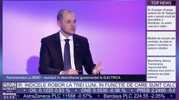 VIDEO PROFIT NEWS TV Academia de Guvernanță – Alexandru Chiriță, CEO Electrica SA: Am promovat noua formă de delegare în care decizia e descentralizată / Gabriela Hârțescu, Envisia – Boards of Elite: Noul lider nu trebuie să fie doar un excelent profesionist, ci și un om respectat în organizație