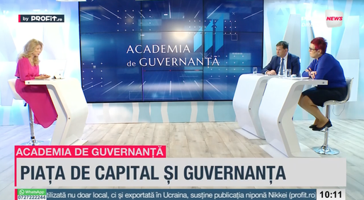 VIDEO Profit.ro TV Academia de Guvernanță – Adrian Tănase, BVB: Sperăm să avem Contrapartea Centrală operațională în 2025 / Dr. Gabriela Hârțescu, ENVISIA: Guvernanța este esențială pentru succesul oricărei afaceri