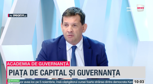 VIDEO Profit.ro TV - Academia de Guvernanță – Adrian Tănase, BVB: Sunt foarte mulți bani pe piața de capital. Antreprenorii ar trebui să se uite cu mai mult curaj / Gabriela Hărțescu, ENVISIA: Multe companii mici nu știu să se “vândă”