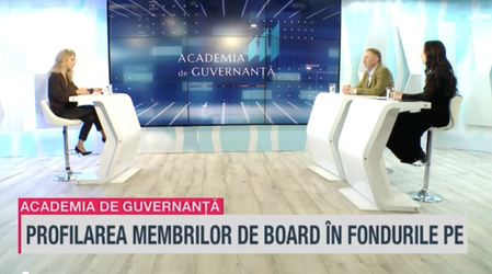 VIDEO Profit.ro TV Academia de Guvernanță - Carmen Micu, ENVISIA: Cercul de recrutare este cercul încrederii pentru un fond de private equity. Încrederea este moneda de schimb / Andrew Kakabadse, Henley Business School: Membrii board-urilor de private equ
