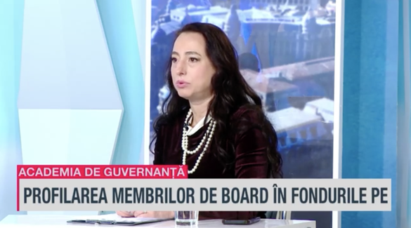 VIDEO Profit.ro TV Academia de Guvernanță - Carmen Micu, ENVISIA: Cercul de recrutare este cercul încrederii pentru un fond de private equity. Încrederea este moneda de schimb / Andrew Kakabadse, Henley Business School: Membrii board-urilor de private equity au un capital care poate face schimbări în politicile guvernamentale