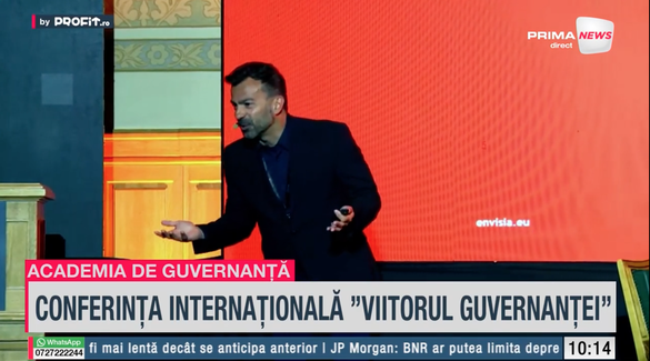FOTO Profit.ro TV Academia de Guvernanță - De la „mai mult” la „mai bine”: De ce trebuie să regândim guvernanța în era crizelor multiple. Lorenzo Fioramonti, fost ministru al educației în Italia: Acestea nu sunt crize temporare, ci simptome ale unei prăbușiri sistemice. Nimeni nu mai știe încotro ne îndreptăm