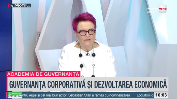 VIDEO Profit.ro TV Academia de Guvernanță - Guvernanța nu e opțională. Este cheia încrederii, performanței și stabilității economice