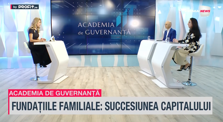 VIDEO Profit.ro TV Academia de Guvernanță - Board of Trustees: următorul nivel în guvernanța afacerilor de familie. România are nevoie de legislație privind fundațiile de familie