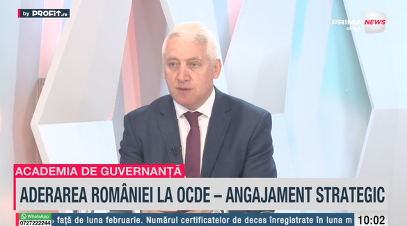 Profit.ro TV Academia de Guvernanță - România spre OCDE: Testul guvernanței publice, al profesionalizării și al schimbării de mentalitate