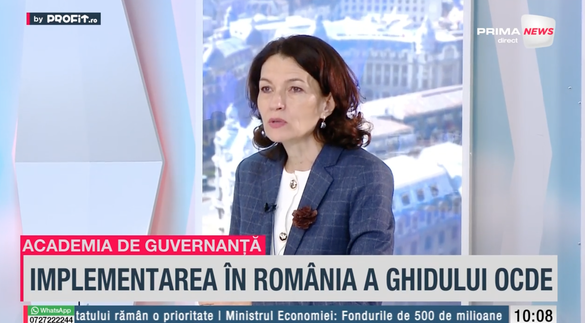Profit.ro TV Academia de Guvernanță - România spre OCDE: Testul guvernanței publice, al profesionalizării și al schimbării de mentalitate