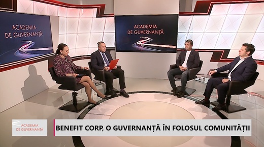 VIDEO Profit.ro TV Academia de Guvernanță - Transformarea afacerilor prin Benefit Corporations: inovație, scop și potențial pentru România