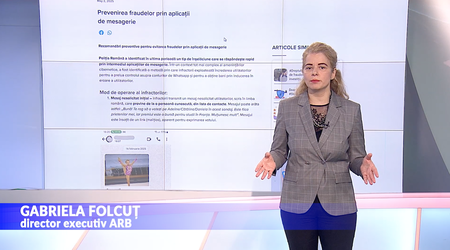 VIDEO Directorul executiv al ARB avertizează: Securizați‑vă contul de WhatsApp și fiți vigilenți! Fraudatorii pot încerca să preia controlul