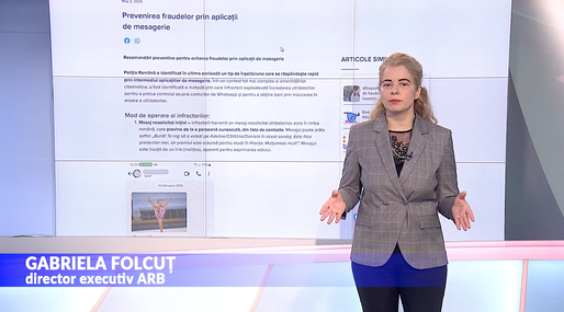 VIDEO Directorul executiv al ARB avertizează: Securizați‑vă contul de WhatsApp și fiți vigilenți! Fraudatorii pot încerca să preia controlul