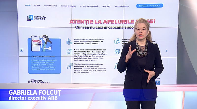 VIDEO Atenție la fraudele prin telefon! Directorul Executiv al ARB, avertizează: Atacatorii folosesc metode tot mai sofisticate pentru a păcăli românii