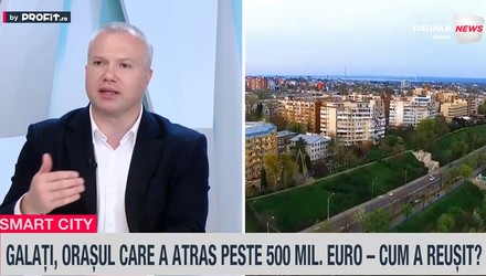 VIDEO Profit.ro TV - Smart City România: Galați, model de transformare urbană: investiții de peste 500 de milioane de euro și o viziune clară pentru viitor