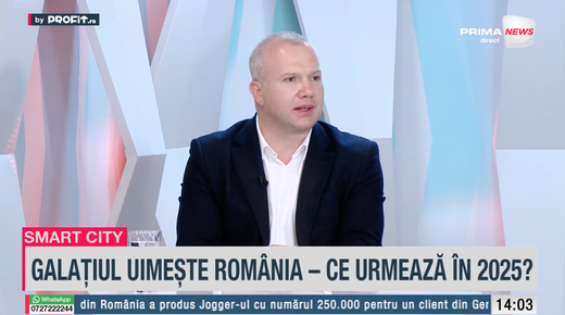 VIDEO Profit.ro TV Smart City România – Ionuț Pucheanu, Primarul Municipiului Galați: Gradul de mulțumire a celor care interacționează cu primăria a crescut consistent. Am eliminat celebrul dosar cu șină